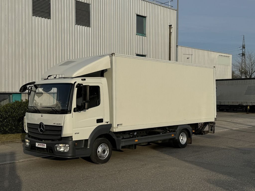 Mercedes-Benz Atego 818L Koffer 6,3m LBW Klima Autom. Luftgef. - Фургон с закрытым кузовом: фото 1 Mercedes-Benz Atego 818L Koffer 6,3m LBW Klima Autom. Luftgef. - Фургон с закрытым кузовом: фото 1