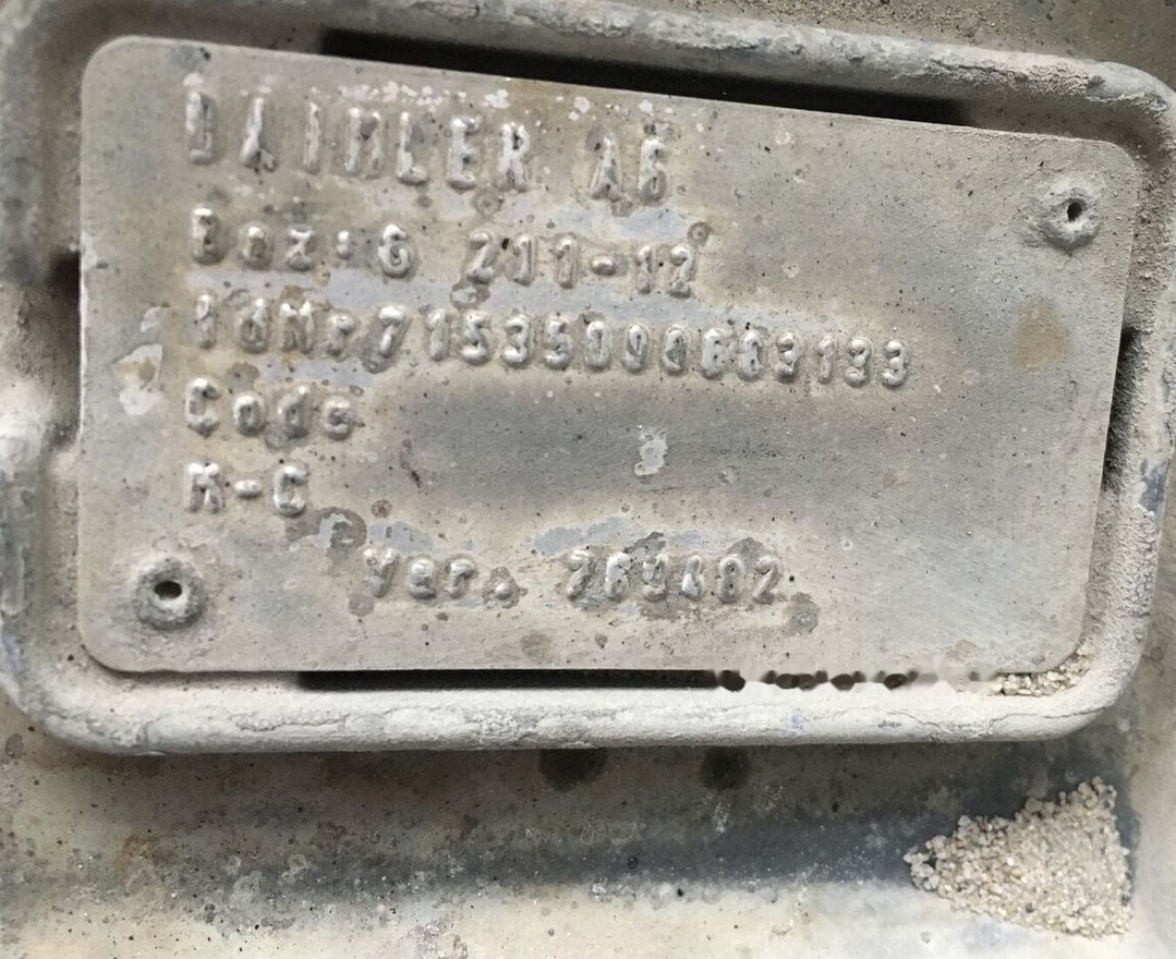 Daimler-Benz G211-12   truck - Коробка передач для Грузовиков: фото 1