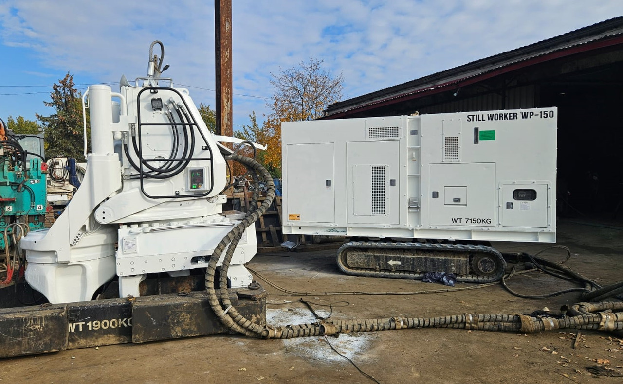 Kowan Still Worker WP-150 no Giken silent piler Kowan Still Worker WP-150 no Giken silent piler - Сваебойная установка: фото 1 Kowan Still Worker WP-150 no Giken silent piler Kowan Still Worker WP-150 no Giken silent piler - Сваебойная установка: фото 1