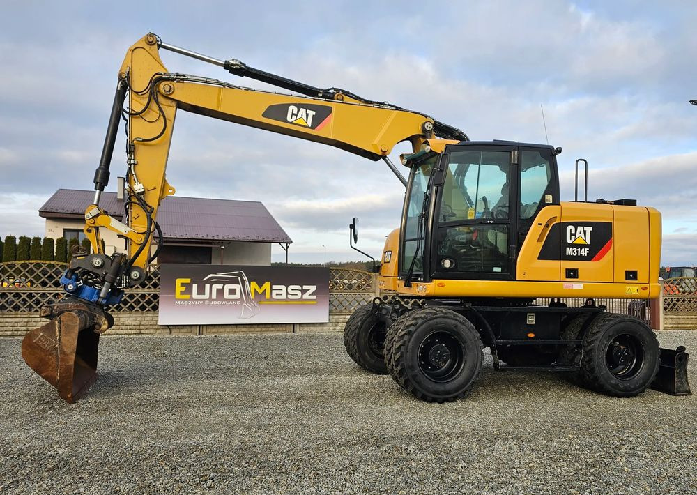 Caterpillar M314F, 2019 ROK, 5600 MTH, GŁOWICA SMP - Колёсный экскаватор: фото 1