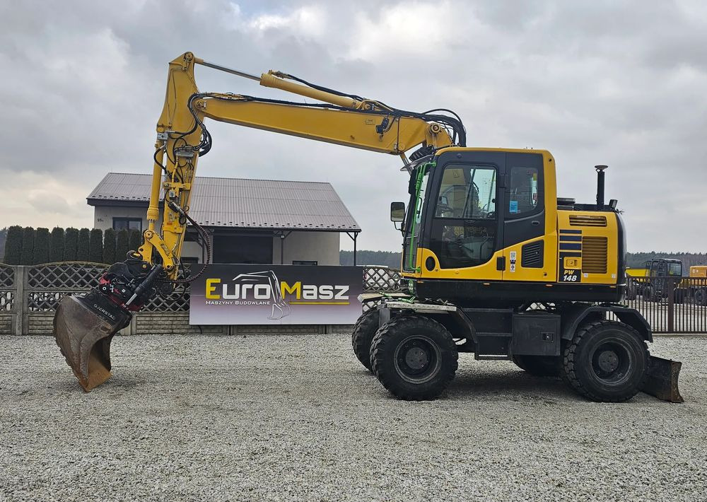 Komatsu PW 148-10, 2016 ROK, SYSTEM LEICA 3D - Колёсный экскаватор: фото 1