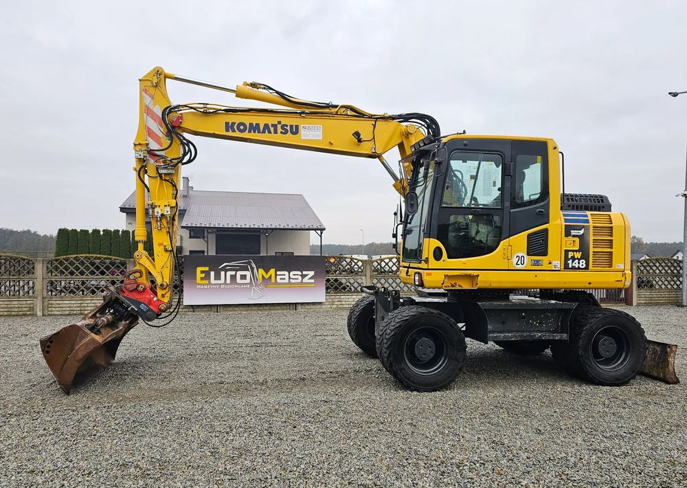 Komatsu PW 148-8, 2013 ROK, 8800 MTH - Колёсный экскаватор: фото 1 Komatsu PW 148-8, 2013 ROK, 8800 MTH - Колёсный экскаватор: фото 1