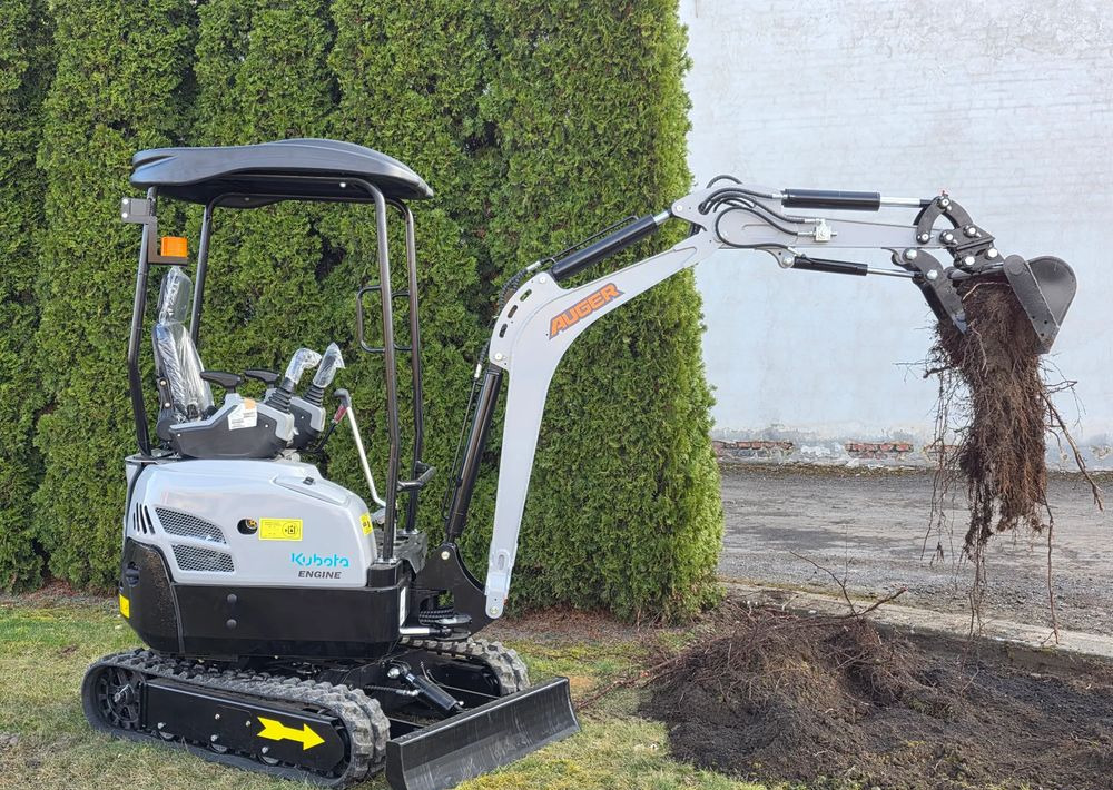 Kubota Minikoparka AUGER HT 18, SILNIK KUBOTA, 3 ŁYŻKI - Мини-экскаватор: фото 1