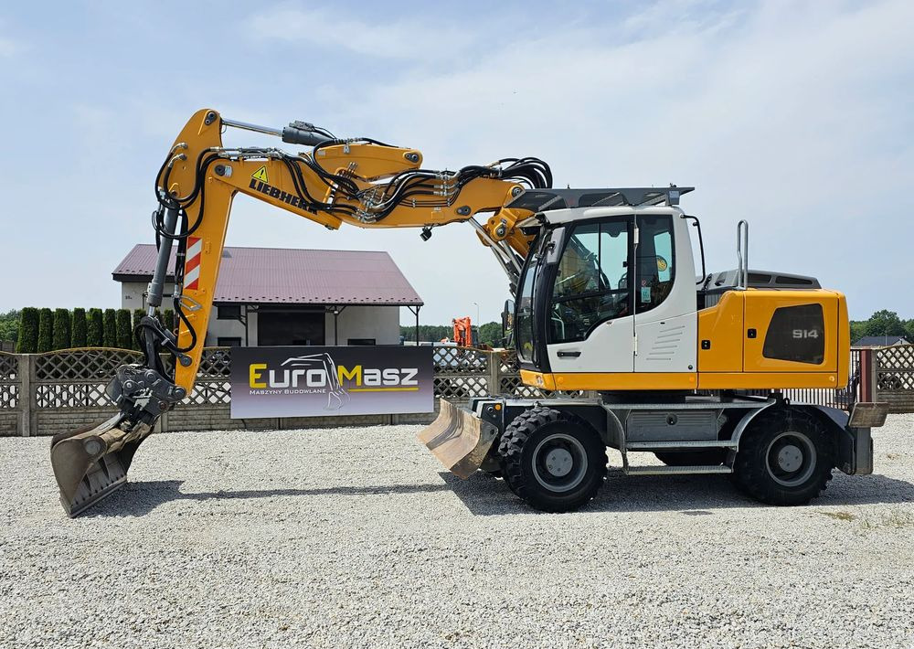 Liebherr A 914 Litronic, 2016 ROK, 4300 MTH - Колёсный экскаватор: фото 1 Liebherr A 914 Litronic, 2016 ROK, 4300 MTH - Колёсный экскаватор: фото 1