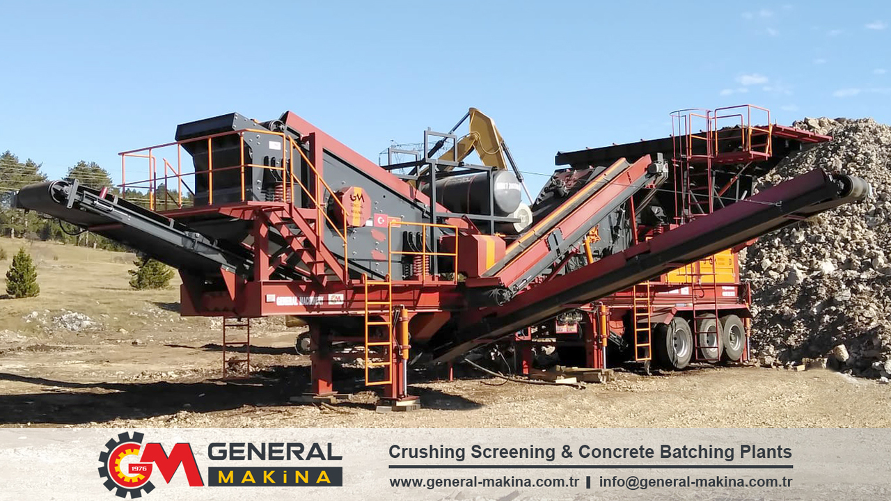 GENERAL MAKİNA Mobile Crushers For Sale в лизинг GENERAL MAKİNA Mobile Crushers For Sale: фото 11