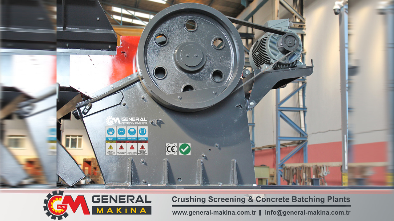 General Makina 350 TPH Jaw Hard Rock Crusher - Щековая дробилка: фото 4 General Makina 350 TPH Jaw Hard Rock Crusher - Щековая дробилка: фото 4
