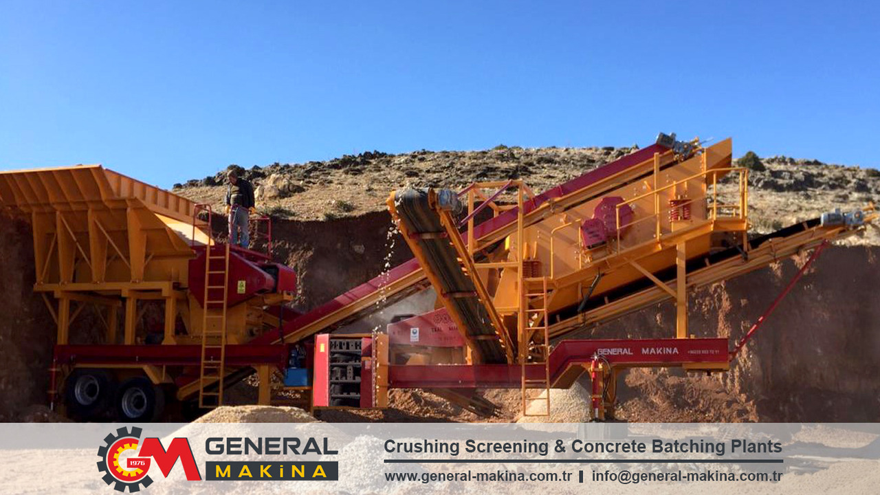 General Makina 640 Mobile Crushing and Screening Plant - Мобильная дробилка: фото 1 General Makina 640 Mobile Crushing and Screening Plant - Мобильная дробилка: фото 1