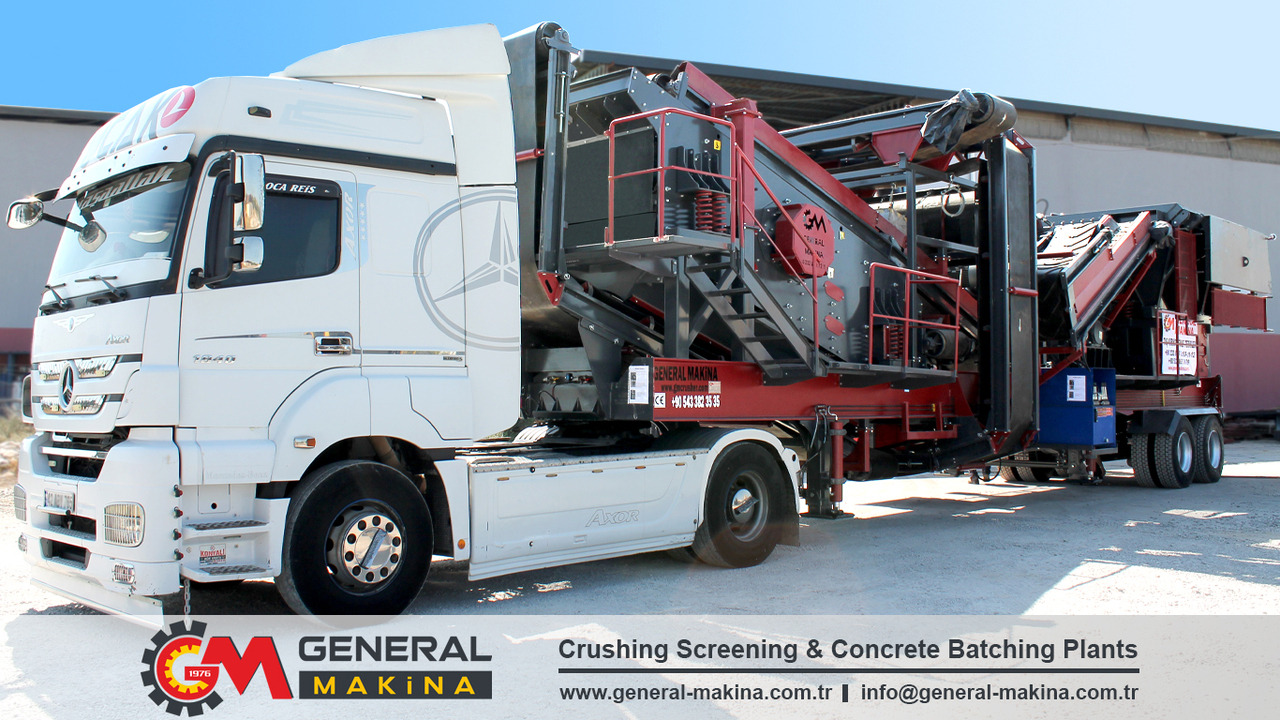 General Makina 800 Series Mobile Impact Crusher Plant - Ударная дробилка: фото 2 General Makina 800 Series Mobile Impact Crusher Plant - Ударная дробилка: фото 2