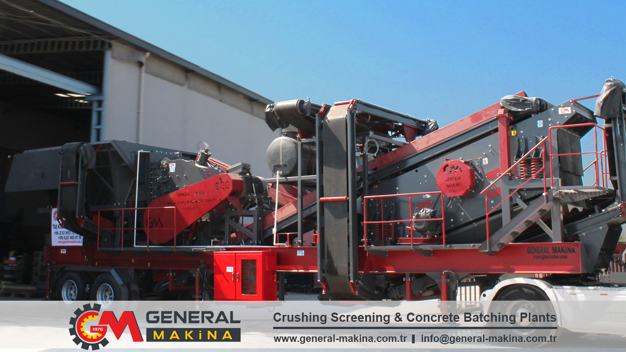 General Makina 800 Series Portable Impact Crusher Plant - Ударная дробилка: фото 1 General Makina 800 Series Portable Impact Crusher Plant - Ударная дробилка: фото 1