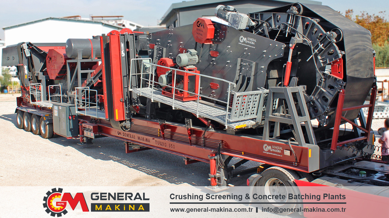 General Makina 950 Series Mobile Stone Crushing Plant - Мобильная дробилка: фото 3 General Makina 950 Series Mobile Stone Crushing Plant - Мобильная дробилка: фото 3