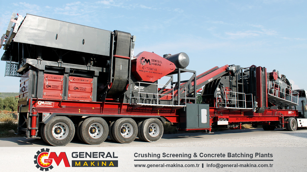 General Makina 950 Series Mobile Stone Crushing Plant - Мобильная дробилка: фото 4 General Makina 950 Series Mobile Stone Crushing Plant - Мобильная дробилка: фото 4