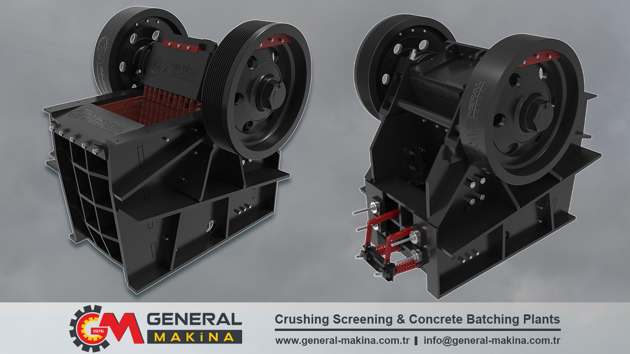 General Makina Jaw Crushers From Turkey - Щековая дробилка: фото 4 General Makina Jaw Crushers From Turkey - Щековая дробилка: фото 4