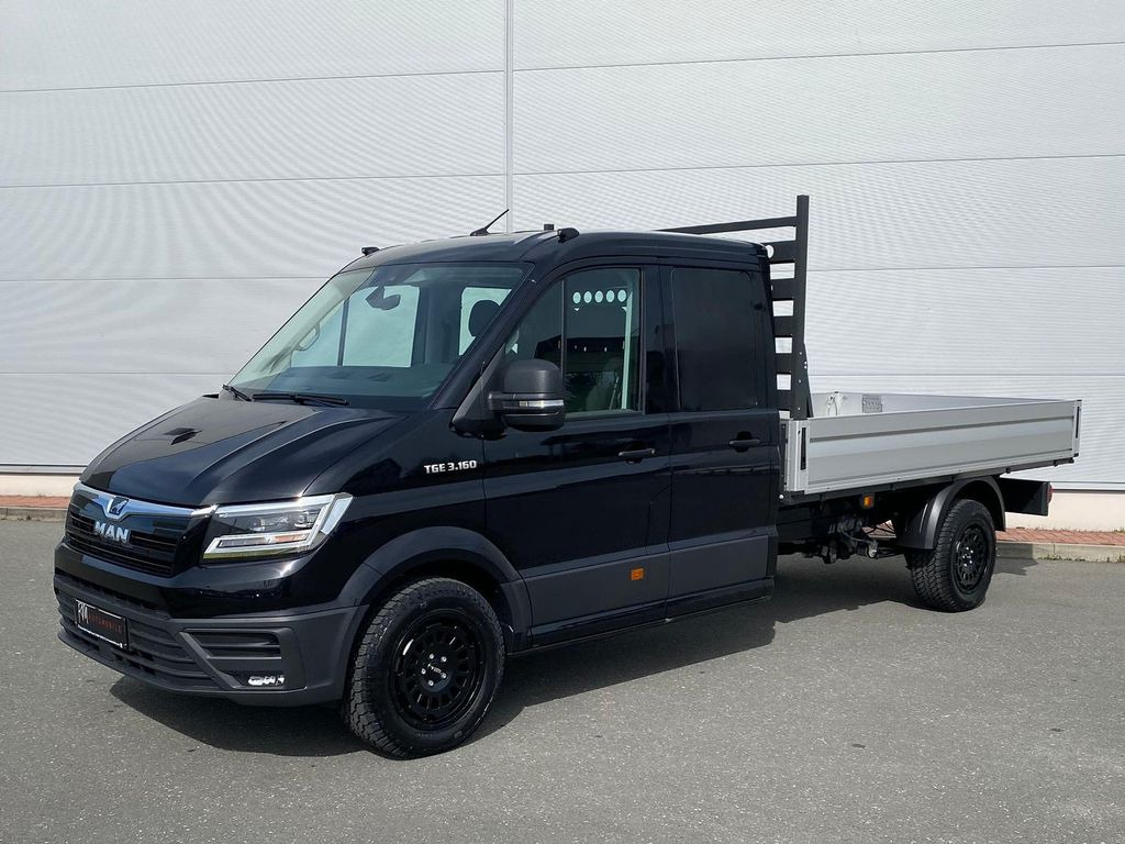 MAN TGE 3.160 Pritsche DOKA LR HECK AHK 3.5t ACC NAV  - Легковой автомобиль: фото 1