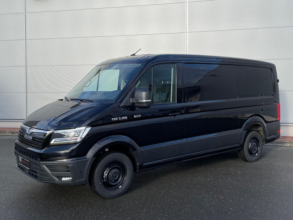 MAN TGE 3.180 Kasten L3H2 4x4 AUTOM ACC NAV  - Легковой автомобиль: фото 1