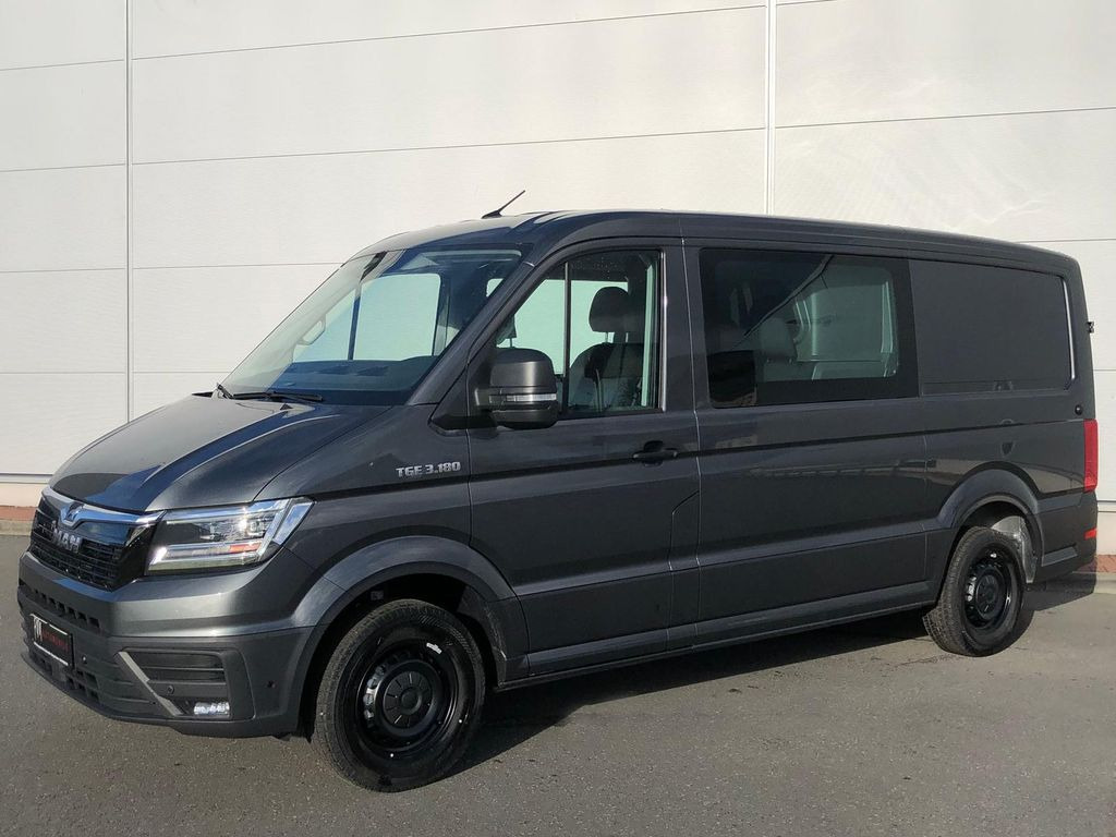 MAN TGE 3.180 L3H2 MIXTO AUTOM ACC LED AHK DAB  - Легковой автомобиль: фото 1