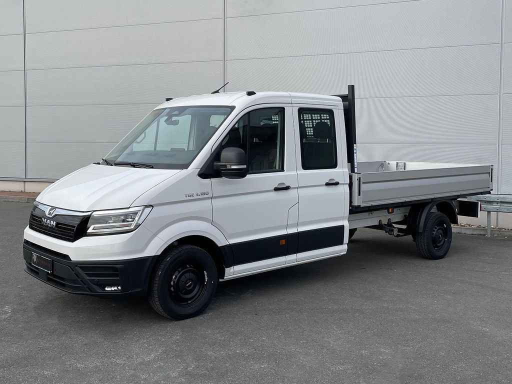 MAN TGE 3.180 Pritsche DOKA LR AHK SITZHZ STANDHZ - Малотоннажный бортовой грузовик, Грузопассажирский фургон: фото 1 MAN TGE 3.180 Pritsche DOKA LR AHK SITZHZ STANDHZ - Малотоннажный бортовой грузовик, Грузопассажирский фургон: фото 1