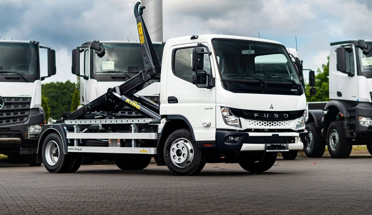 Mitsubishi Fuso 9C18 + KING HZ6R Hooklift - Крюковой мультилифт: фото 1 Mitsubishi Fuso 9C18 + KING HZ6R Hooklift - Крюковой мультилифт: фото 1