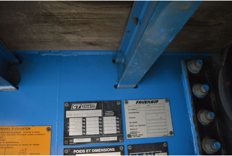 Fruehauf * VFK DF 27C1 * 2AXLE * - Тентованный полуприцеп: фото 5 Fruehauf * VFK DF 27C1 * 2AXLE * - Тентованный полуприцеп: фото 5