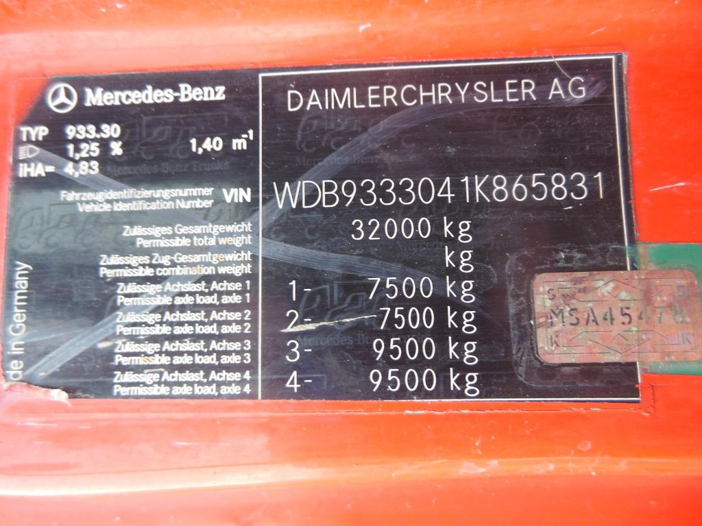 Mercedes-Benz ACTROS 3241, LIEBHERR 7m3, PUMPE PUTZMEISTER 24m  в лизинг Mercedes-Benz ACTROS 3241, LIEBHERR 7m3, PUMPE PUTZMEISTER 24m: фото 29