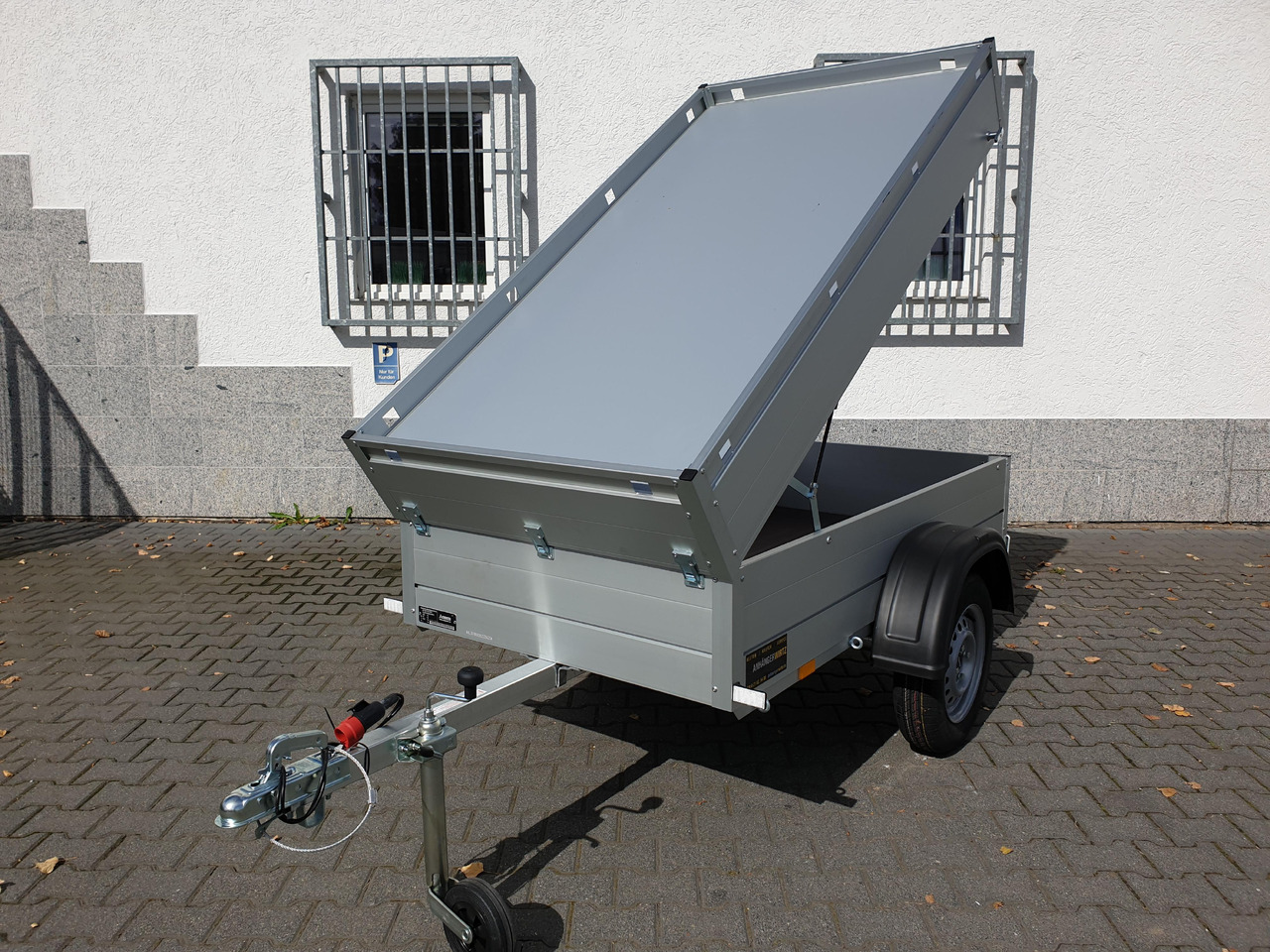 Прицеп для легкового автомобиля ALUBOXX Deckelanhänger GT 750 HT 201x101x48 cm (XS) 750kg: фото 1