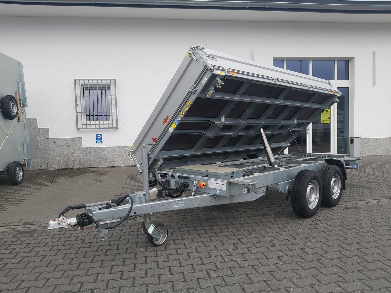 Böckmann Kipper DK AL 3718/35 Profi 374x180x35cm Elektrisch + NHP (L) 3500kg Modell 2024 - Самосвальный прицеп: фото 1 Böckmann Kipper DK AL 3718/35 Profi 374x180x35cm Elektrisch + NHP (L) 3500kg Modell 2024 - Самосвальный прицеп: фото 1