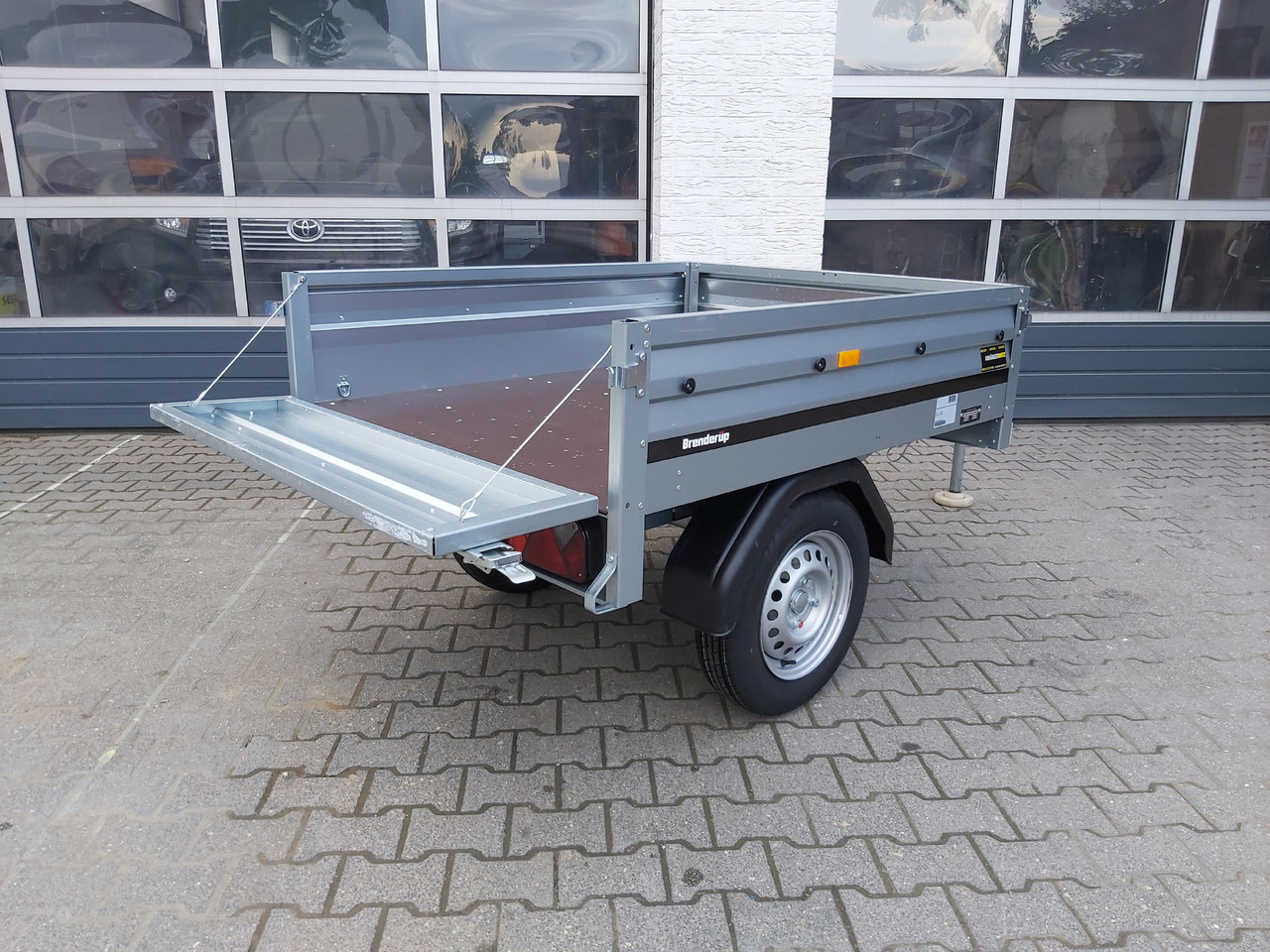 Прицеп для легкового автомобиля Brenderup 3150 SUB 750 144x116x33cm (XXS) 750kg Online Aktion: фото 8