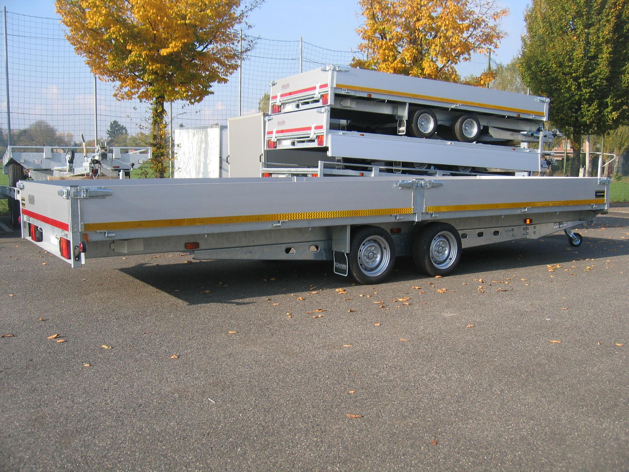 Прицеп бортовой/ Платформа Hochlader 606x220x30cm Lfh: 63cm 13" niedrig Fahrwerk (XXXL) 3500kg Online Aktion: фото 1 Прицеп бортовой/ Платформа Hochlader 606x220x30cm Lfh: 63cm 13" niedrig Fahrwerk (XXXL) 3500kg Online Aktion: фото 1