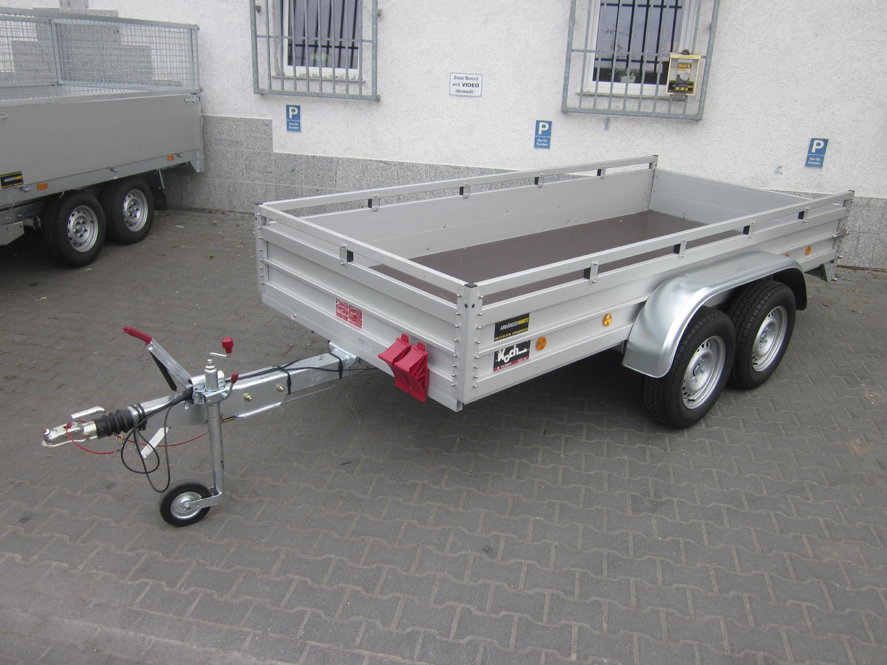 PKW Anhänger Koch Aluline 350x150x44cm (L) 2600kg - Прицеп для легкового автомобиля: фото 1 PKW Anhänger Koch Aluline 350x150x44cm (L) 2600kg - Прицеп для легкового автомобиля: фото 1
