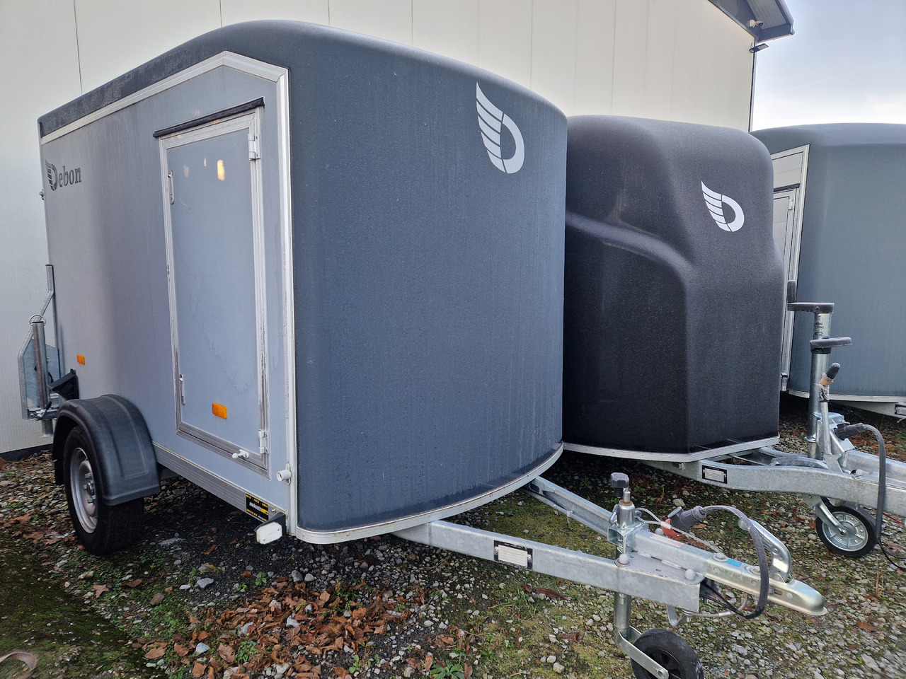 Roadster Sport C255 252x125x154cm aero Wood silverg Poly grey Seitentür Rampekombi (S) 750kg - Прицеп-фургон: фото 1 Roadster Sport C255 252x125x154cm aero Wood silverg Poly grey Seitentür Rampekombi (S) 750kg - Прицеп-фургон: фото 1