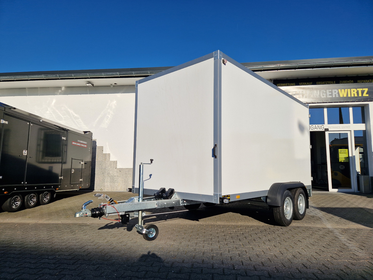 WM Meyer Koffer AZ 3540/185 S35 401x185x205cm (XL) 3500kg Aktion - Прицеп-фургон: фото 1 WM Meyer Koffer AZ 3540/185 S35 401x185x205cm (XL) 3500kg Aktion - Прицеп-фургон: фото 1