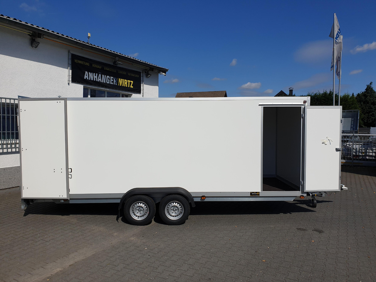 WM Meyer Kofferanhänger AZ 3560/200 S40 601x200x205cm Seitentür Profiline 3500kg Modell 2023 в лизинг WM Meyer Kofferanhänger AZ 3560/200 S40 601x200x205cm Seitentür Profiline 3500kg Modell 2023: фото 7