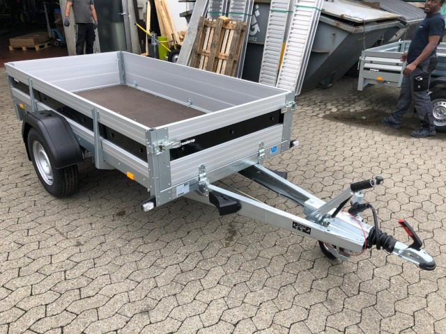 Brenderup Tieflader 2260A Alu, 1,3 to. 2580x1280x400mm - Прицеп для легкового автомобиля: фото 1