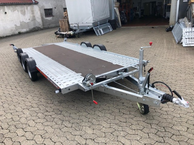 Brian James A4 Transporter, 125-2424, 5000 x 2000 mm, 3,0 to. Seilwinde - Прицеп-автовоз: фото 1 Brian James A4 Transporter, 125-2424, 5000 x 2000 mm, 3,0 to. Seilwinde - Прицеп-автовоз: фото 1