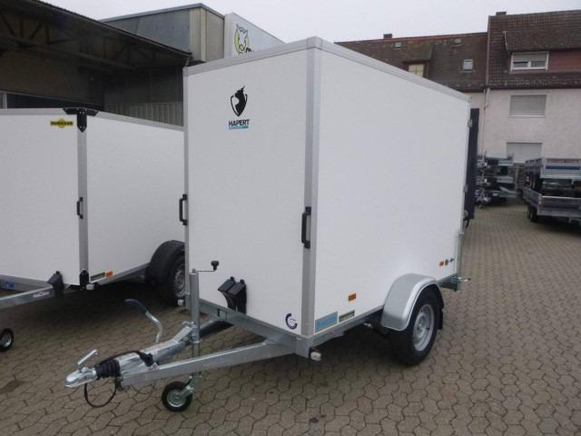 Hapert Sapphire L-1 250x130x180cm, ZG 1,8 to., Koffer Türe - Прицеп-фургон: фото 1 Hapert Sapphire L-1 250x130x180cm, ZG 1,8 to., Koffer Türe - Прицеп-фургон: фото 1