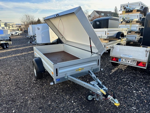 Humbaur HA 132513 mit KV und Holz-Alu Deckel, 1300 kg, 2510 x 1310 x 550mm - Прицеп для легкового автомобиля: фото 1