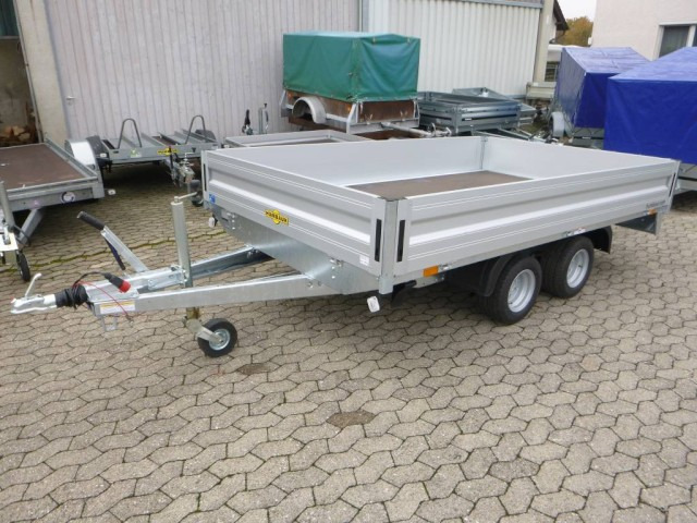 Humbaur HN 253118 Hochlader 2,5 to. 3100 x 1850 x 350 mm - Прицеп для легкового автомобиля: фото 1