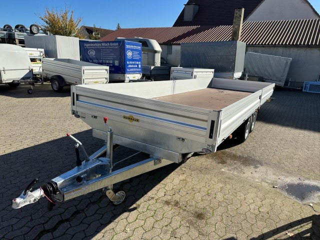 Humbaur HT 35 62 21 GR Hochlader 3,5 to. 6220 x 2070 x 350 mm - Прицеп для легкового автомобиля: фото 1 Humbaur HT 35 62 21 GR Hochlader 3,5 to. 6220 x 2070 x 350 mm - Прицеп для легкового автомобиля: фото 1