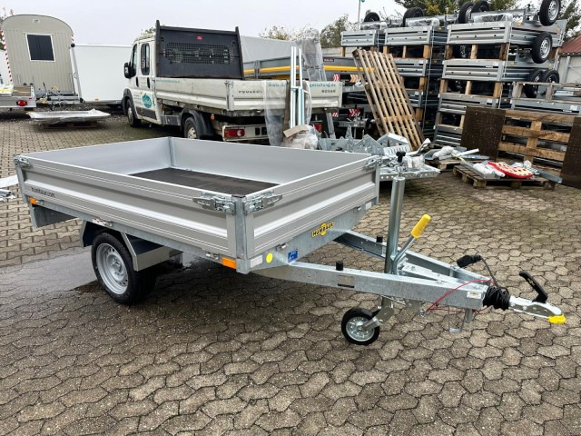 Humbaur HU 132314 Hochlader 1300 kg, 2300 x 1400 x 300mm - Прицеп для легкового автомобиля: фото 1