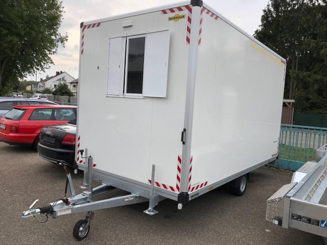 Humbaur Humbaur Bauwagen 15 42 22 -24 PF30, 4195 x 2130 x 2280 mm - Прицеп для легкового автомобиля: фото 1 Humbaur Humbaur Bauwagen 15 42 22 -24 PF30, 4195 x 2130 x 2280 mm - Прицеп для легкового автомобиля: фото 1