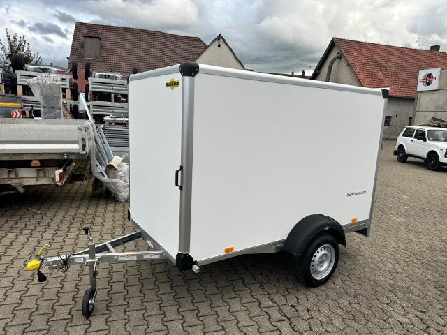 Humbaur Koffer HK 752513-15P, 0,75 t. 2510 x 1310 x 1520 mm, 100 km/h - Прицеп-фургон: фото 1