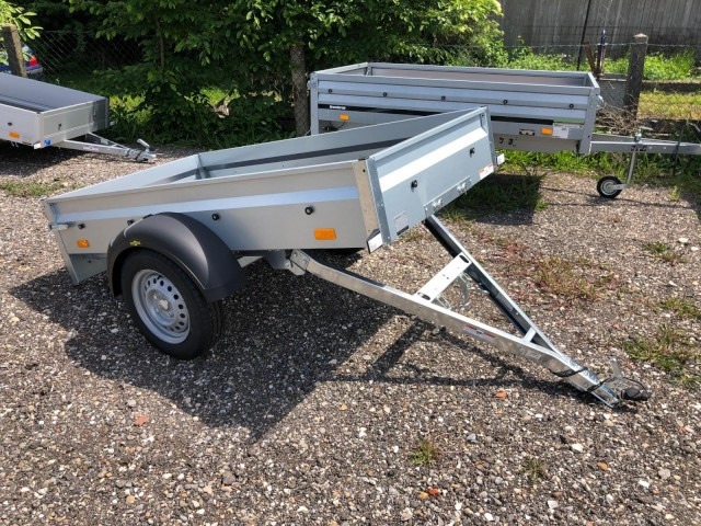Humbaur Steely DK kippbar Tieflader, 750 kg, 2050 x 1095 x 300 mm - Прицеп для легкового автомобиля: фото 1 Humbaur Steely DK kippbar Tieflader, 750 kg, 2050 x 1095 x 300 mm - Прицеп для легкового автомобиля: фото 1
