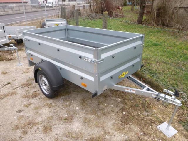 Humbaur Steely mit BW-Aufsatz, 750 kg, 2050x1095x300 mm - Прицеп для легкового автомобиля: фото 1 Humbaur Steely mit BW-Aufsatz, 750 kg, 2050x1095x300 mm - Прицеп для легкового автомобиля: фото 1