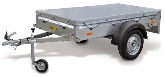 Humbaur Steely mit Flachplane 750 kg 2050 x 1095 x 300mm - Прицеп для легкового автомобиля: фото 1 Humbaur Steely mit Flachplane 750 kg 2050 x 1095 x 300mm - Прицеп для легкового автомобиля: фото 1