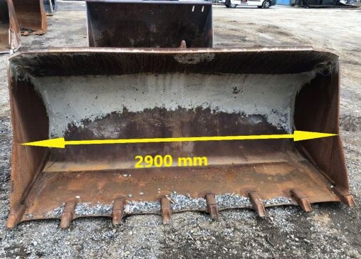 Caterpillar loader bucket 2900 mm - Ковш для погрузчика: фото 1