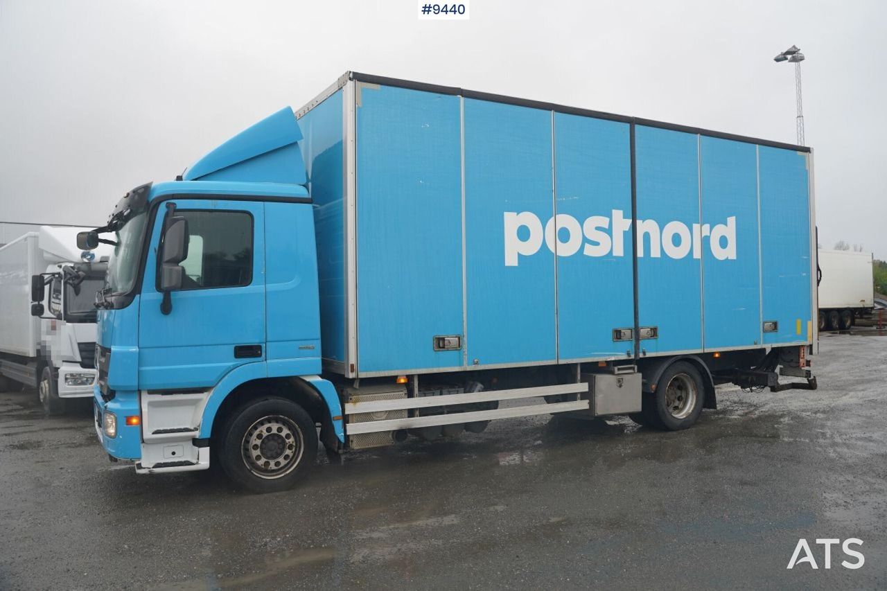 Box truck Mercedes Benz Actros (See Video) - Грузовик с закрытым кузовом: фото 1 Box truck Mercedes Benz Actros (See Video) - Грузовик с закрытым кузовом: фото 1