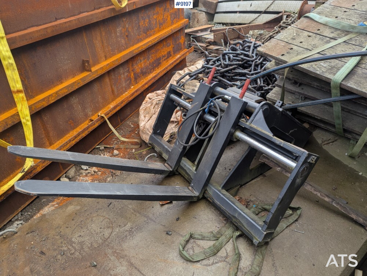 Hydraulic Pallet Forks for excavator - Строительное оборудование: фото 1 Hydraulic Pallet Forks for excavator - Строительное оборудование: фото 1