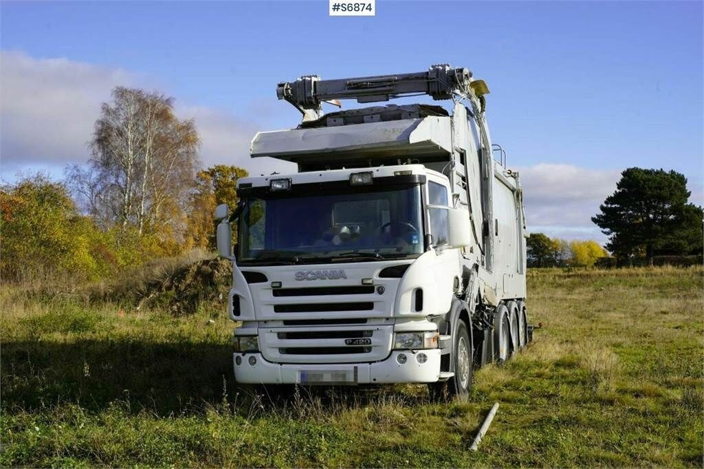 Scania P 420 LB8x4*4HHA - Мусоровоз: фото 1 Scania P 420 LB8x4*4HHA - Мусоровоз: фото 1