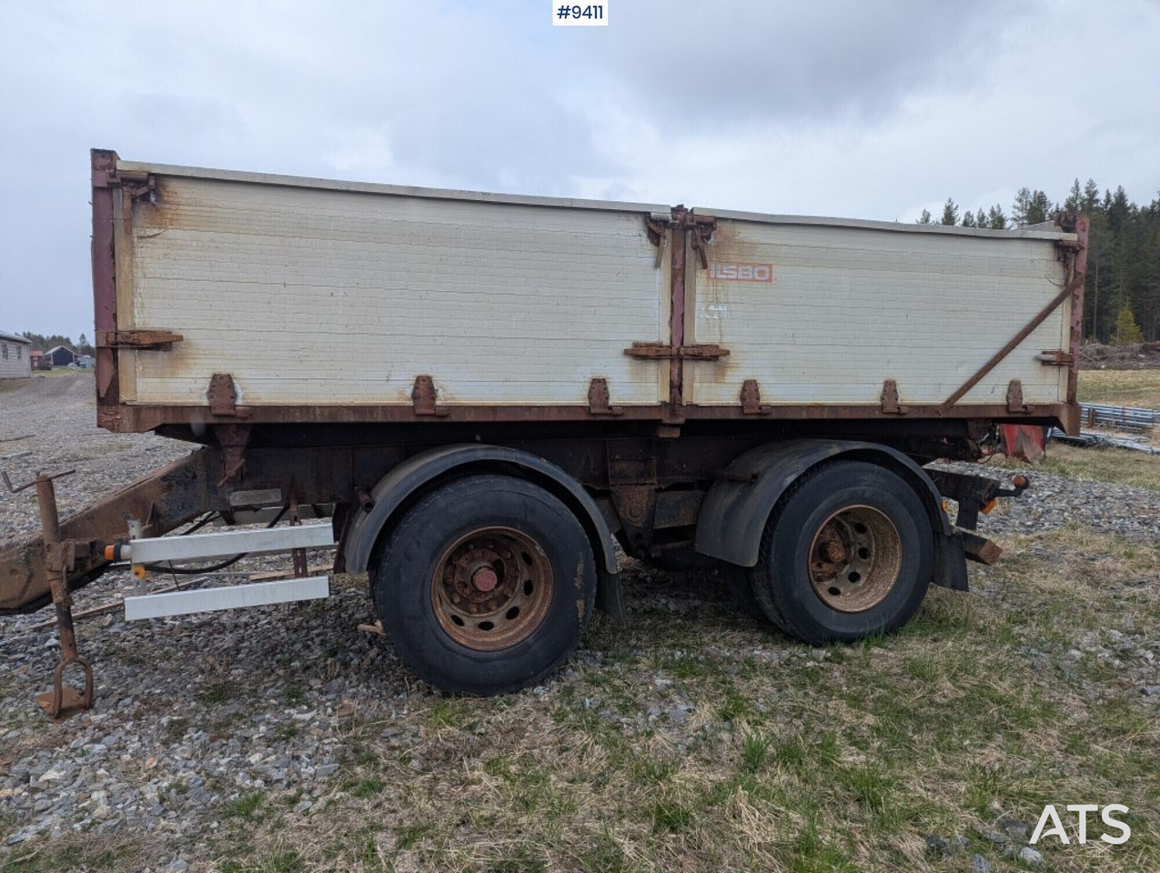 Tipping trailer ILSBO - Самосвальный прицеп: фото 3 Tipping trailer ILSBO - Самосвальный прицеп: фото 3
