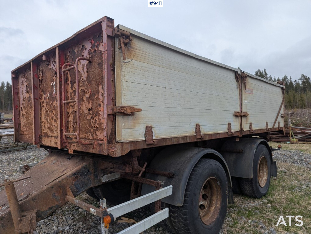 Tipping trailer ILSBO - Самосвальный прицеп: фото 2 Tipping trailer ILSBO - Самосвальный прицеп: фото 2