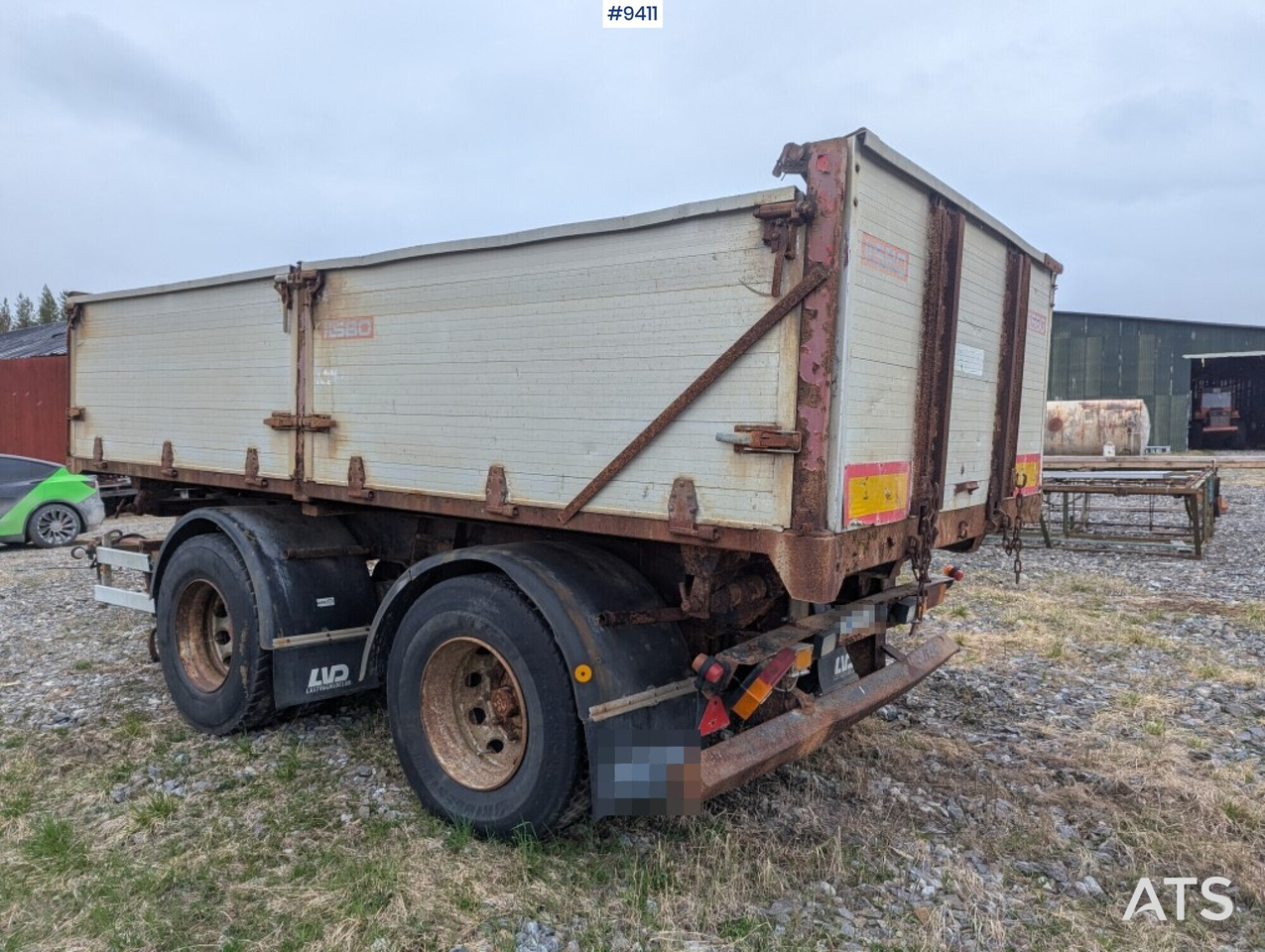 Tipping trailer ILSBO - Самосвальный прицеп: фото 4 Tipping trailer ILSBO - Самосвальный прицеп: фото 4